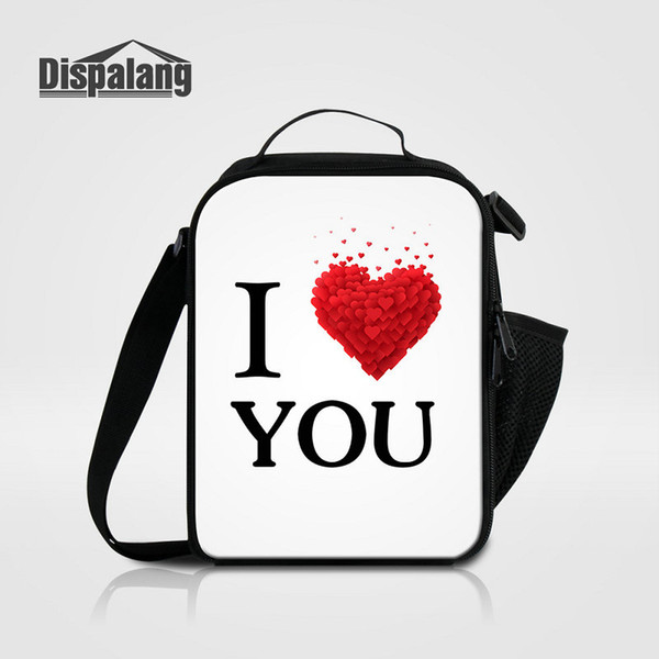 Valentine's Day Gift Cooler Lunch Bags Portable Food Lunch Sack Children Lovely Small Thermal Lunchbox For School Drop