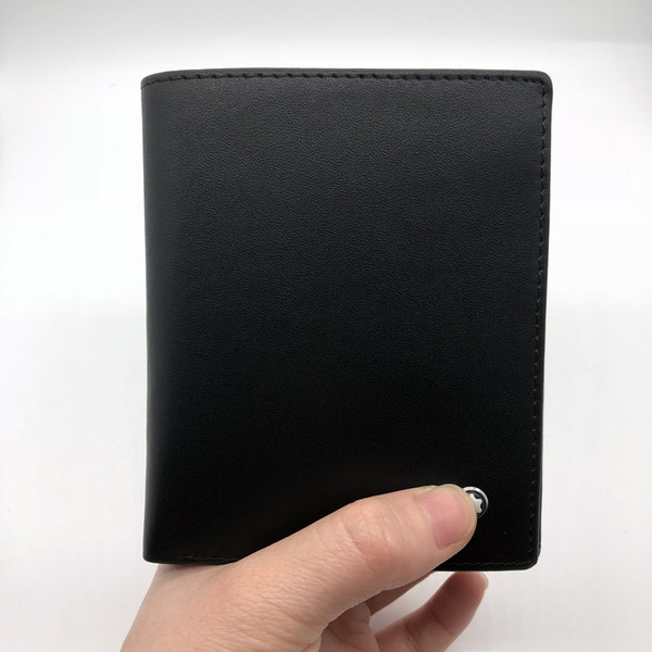 Luxury Men Fashion Leather Wallet MB Short Clip Craftsman Craftsmanship Designer Designer Suits MT Card Holder High Quality M B Hot Wallets