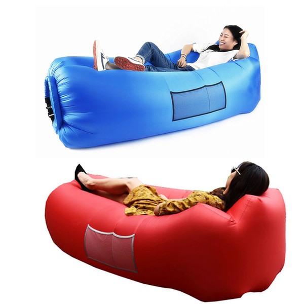 Inflatable Lounger Air Sofa Hammock-Portable,Water Proof& Anti-Air Leaking Design-Ideal Couch for Backyard Lakeside Beach Traveling Camping