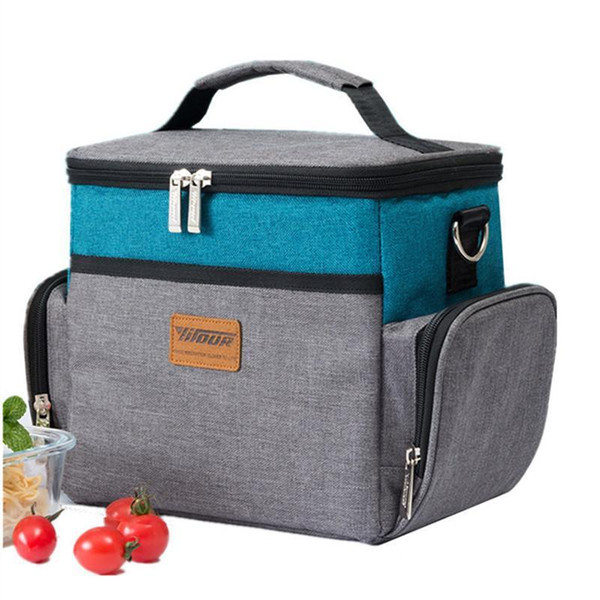 Men Large Shoulder Insulated Cooler Bag Thermal Lunch Tote Women Portable Picnic Ice Pack Drink Beer Storage Container Pop