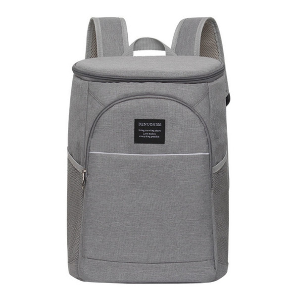 18L Cooler Backpack Thermal Insulated Ice Pack Oxford Lunch Box Waterproof Picnic Thermo Beer Shoulder Bags Large Capacity