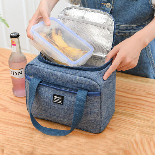 Portable Cation Lunch Cooler Bag Fruit Ice Bag Waterproof Large Picnic Thermal for Women