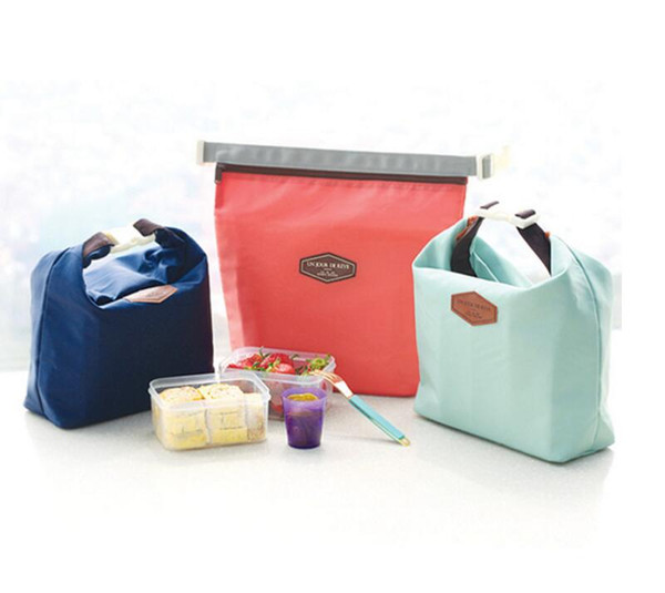 New Folding Lunch Fresh Keeping Cooler Bag Fruit Seafood Steak Hot Cold Thermal Insulation bag Ice Pack Picnic Food bag