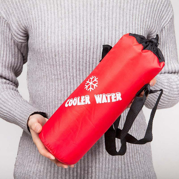 Fashion portable insulated thermal ice cooler bag warmer lunch picnic insulation thermos bag bottle for man women