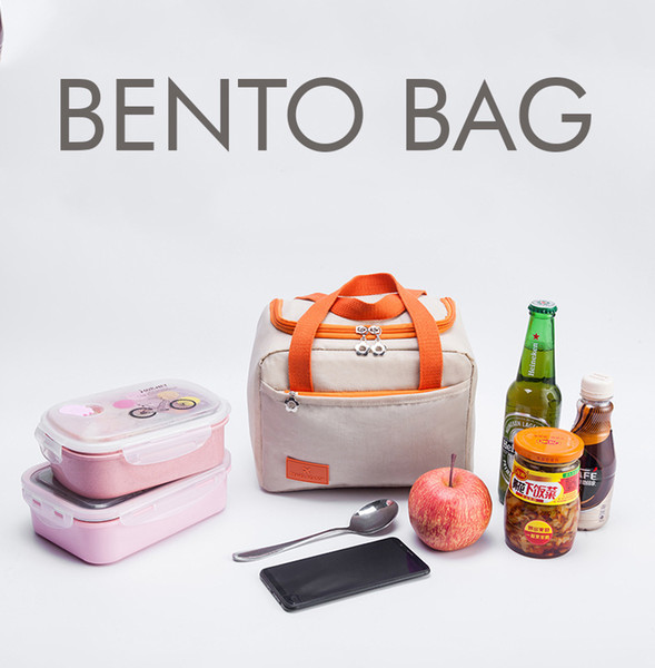 Hot Sale Designer Bento Bag Camping Thermal Picnic Bags Durable Insulation Ice Packs 4 Colors Free Shipping Wholesale