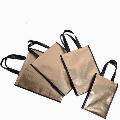 Nonwoven Lunch Bags Ice Pack Cooler Bag thermal insulation bag cake bags ice pack magic sticker thermal insulation bag