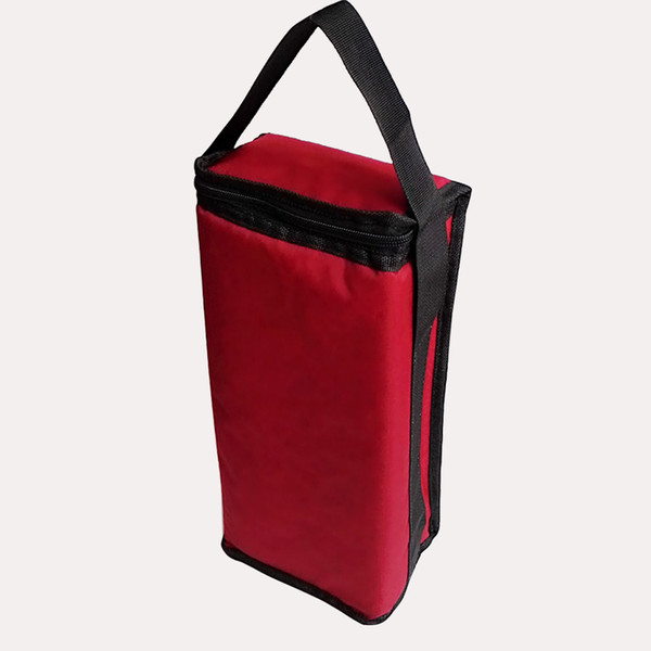 red wine insulated fresh carrier cooler bag single double bottles thermal cool bag ice pack drinks thermos holder with strap