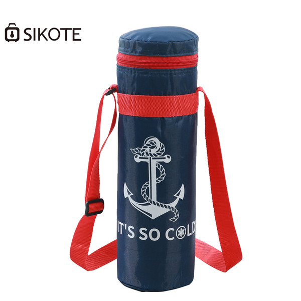 SIKOTE 1.5L Oxford Cooler Bag for Bottle Waterproof Thermal Cans Bag for Women Kids Lunch Box Keeping Fresh Insulated Bottle