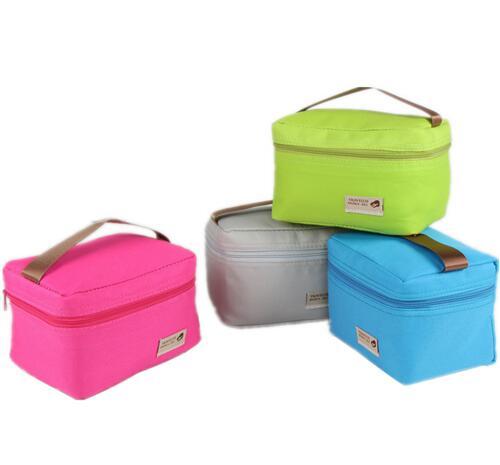 Practical Small Portable Ice Bags 4 Color Waterproof Cooler Bag Lunch Leisure Picnic Packet Bento Box Food Thermal Bag