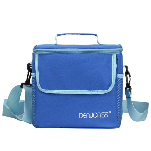 candy cooler 7.5L cooler bag thermal cool shoulder bag lunch picnic box ice pack milk fruit insulated fresh carrier