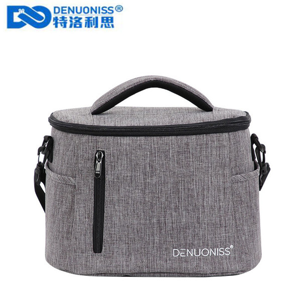 DENUONISS New 2019 Insulation Lunch Box Bag Simple Fashion Lunch Bag Aluminum Foil Ice Pack Cooler Factory Direct Sales