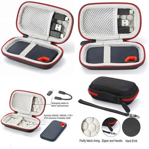 CA Hard Carry Case for San Disk 500GB / 250GB / 1TB / 2TB Extreme Portable SSD