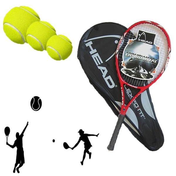 3 Colors Tennis Racket Hend Carbon Fiber Tennis Racket Racquets Equipped with Bag Tennis Grip Size 4 1/4