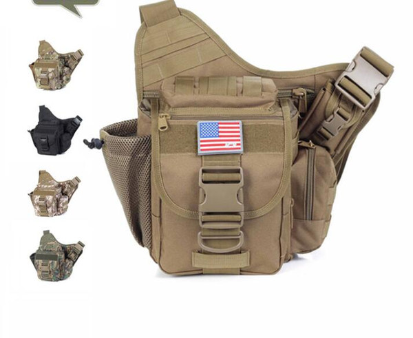 Saddle bag SLR camera bag multi-purpose tactical package travel diagonal package direct