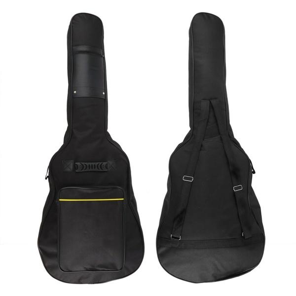 Classic Soft Acoustic Guitar Bass Case Bag Holder With Double Padded Straps 40 41 Inch Convenient Music Fan NEW