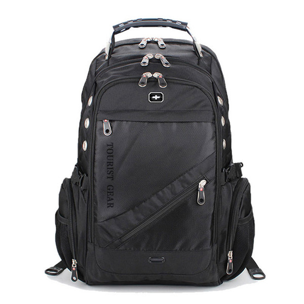 Swiss Gear Unisex Laptop Backpack, Triple compartment Business Backpack Fits 15 inch Laptop Sale work School Free Shipping