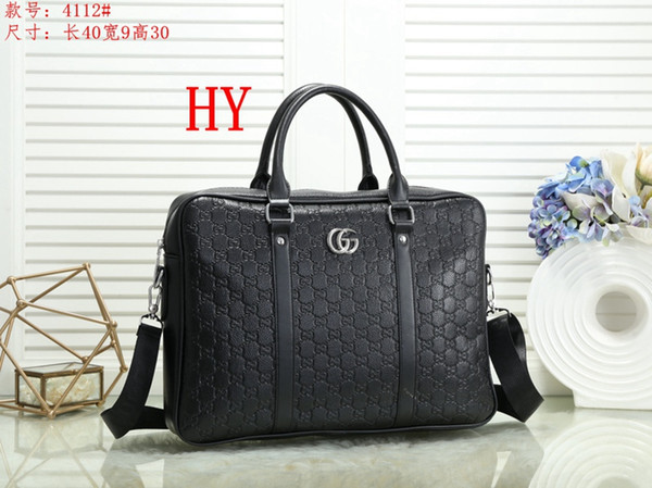 New Hot Sale Brands Men Women Shoulder Bags Briefcase Men Designers Handbag Black Business Laptop Bag Messenger Bags AA01