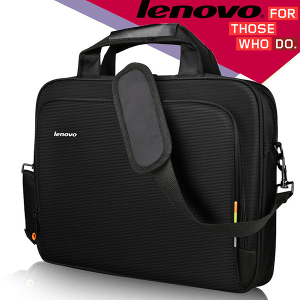 Laptop Shoulder Bag Women Men Notebook Sleeve Messenger HandBag Briefcase Carry Bags for Lenovo Laptop Bag Black 14