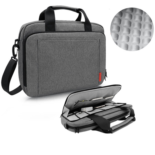 13.3-15.6 Inch Laptop Shoulder bag, Handle Briefcase with Side Organizer/Protective Case/Carrying Case for Ultrabook/Notebook