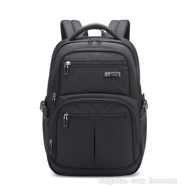 Mens Business Laptop Backpack with Multi Pockets Fits 17 inch Laptop Notebook Large Capacity College School Bagpack Black