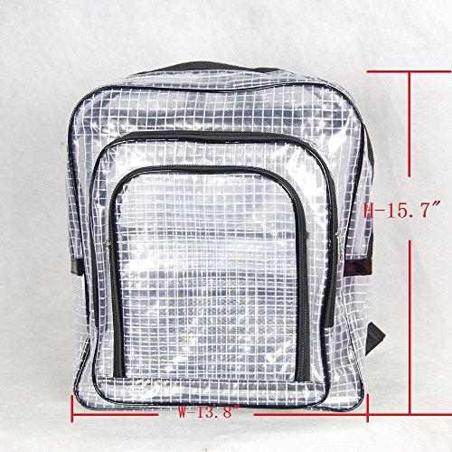 clear pvc 40cm*35cm*15cm mesh backpack, anti-static ,cleanroom engineer pvc tool bag, transparent backpack bag free shipping ship by EMS