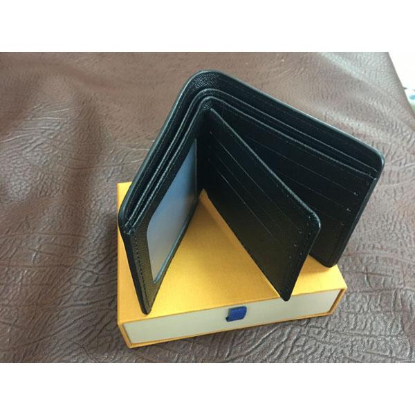 Mens Wallet free shipping 2018 Men's Leather With Wallets For Men Purse Fashion Men Short Wallets With Box