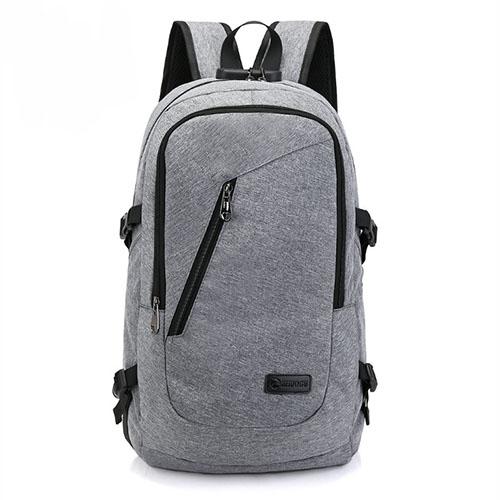 New Fashion men& women USB Charge backpack casual travel school busniess bags