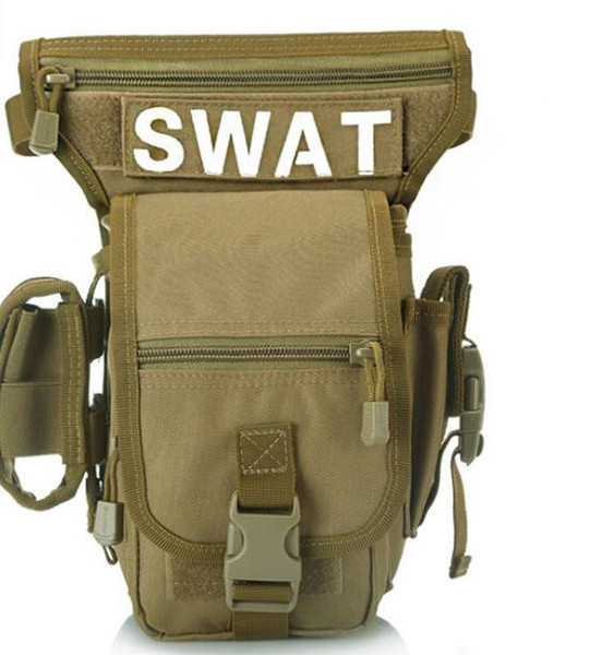 Tactical tied thigh bag outdoor trip leg waterproof riding mobile pockets Messenger bag storage bag