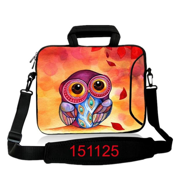 10 12 13.3 14.4 15.6 17 Inch Owl Laptop Bag Notebook Shoulder Bag Protective Case Pouch Cover For Macbook Air Pro Dell Asus