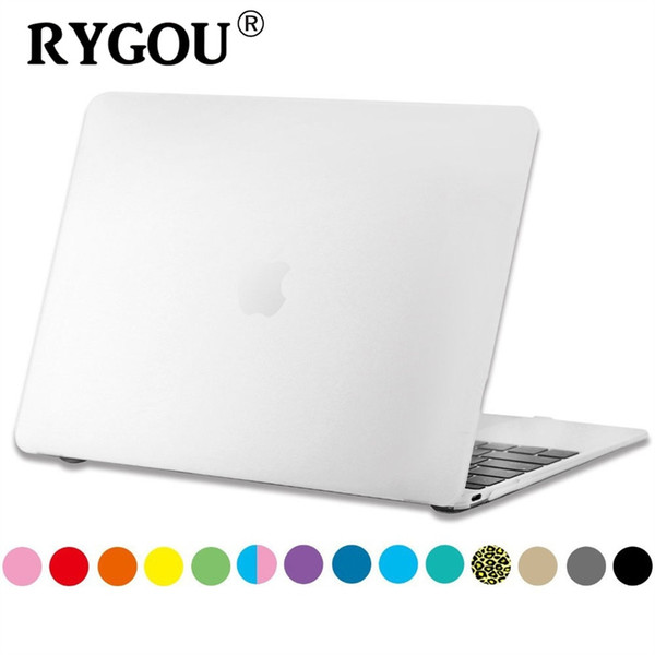 RYGOU Rubberized Slim Hard Matte Case Cover for 2015 New MacBook 12 inch with Retina Display laptop Bag for Mac Book 12