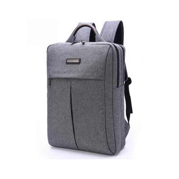 High Quality Fashionable Mens Large Capacity Waterproof Canvas Business Bag Travel Bag 15 Inch Laptop Bag Backpack (#1)