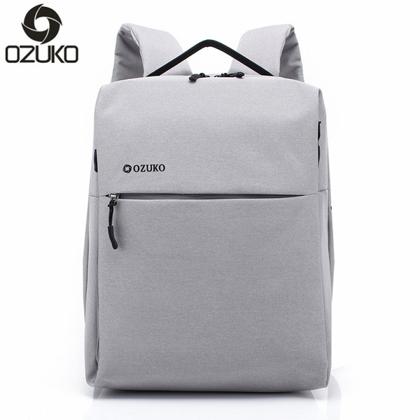 Senkey style 2018 Business Casual Laptop Men Backpack Waterproof Oxford Travel Mochila Women Men's College Backpacks School Bags