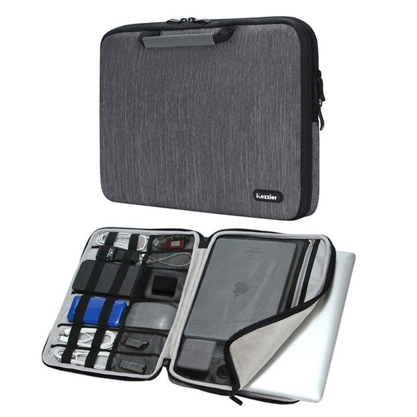 iCozzier 11.6/13/15.6 Inch Handle Electronic accessories Laptop Sleeve Case Bag Protective Bag for 13