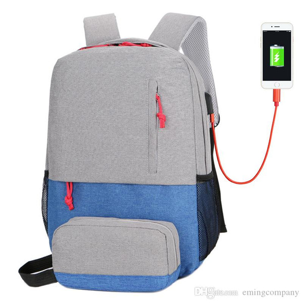 Designer Backpack Iphone USB Charger Backpacks Laptop Bag For Men And Women Travel Business And School Bags