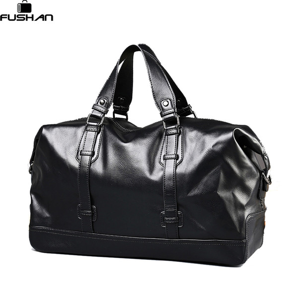 New style Men's Travel Bags mens Leather Big Size Shoulder Bag Brands Duffle Bag High Quality Men Messenger Bags