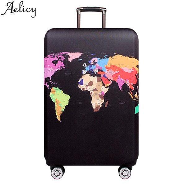 Aelicy Thicker Travel Luggage Suitcase Protective Cover for Trunk Case Apply to 19''-32'' Suitcase Cover Elastic Perfectly