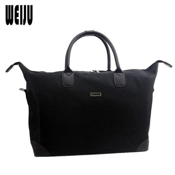 WEIJU Men Travel Bag New 2017 Fashion Casual Business Travel Luggage Duffle Bags Large Capacity Nylon Waterproof Bags YA0545