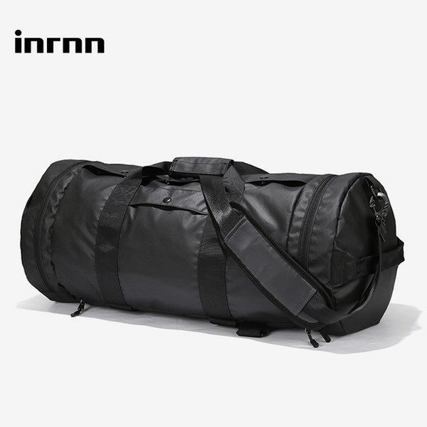 inrnn Multifunction Men Travel Bag Large Duffle Bag for Trip Male Waterproof Skateboard Bags Big Luggage Handbag with Shoe Pouch