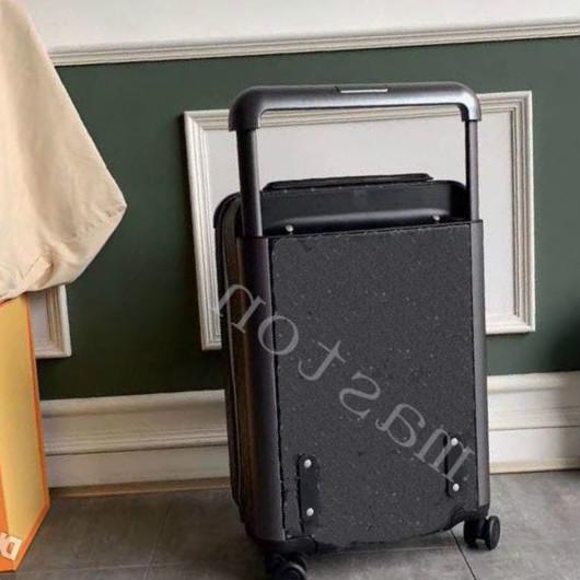 53cm best quality L travel luggage men women V purse suitcase luxury trunk bag spinner universal wheel mono gram duffel trolley caseff 5d#