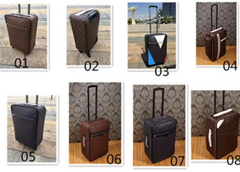 2019 Famous Designer Women Men Unisex Spinner Expandable Trolley Brand Fashion Luxury Designer Carry-Ons Barding Bag Rolling Luggage Sets