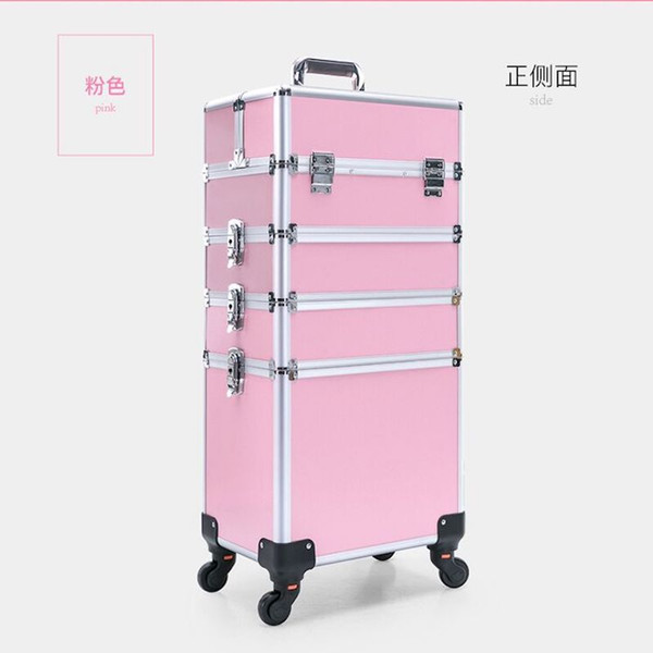 Large capacity Tool cabinet Professional makeup box Multifunction Luggage Suitcase High quality Multilayer Toiletry Makeup bags