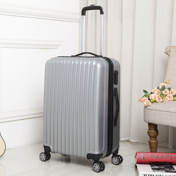 Mirror travel suitcase hard luggage small suitcase luggage trolley universal wheel men and women 20 inch 24 inch student tide