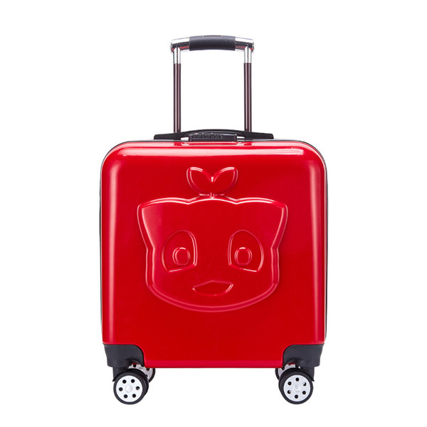 20 Inch spinner suitcase luggage Suitcase Travel Trolley Trolley bag on wheels Kids wheeled cabin size Rolling Baggage bags