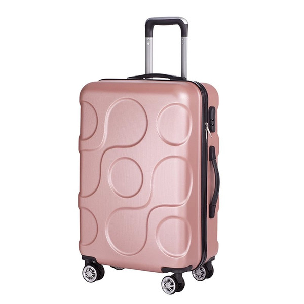 Travel password popular rolling luggage men trolley suitcase women spinner carry on fashion luggage 20