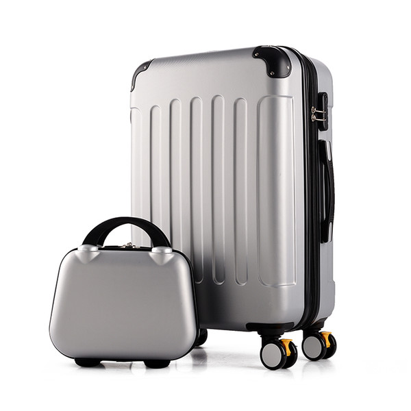 Travel suitcase set Rolling Luggage set Spinner trolley case 20