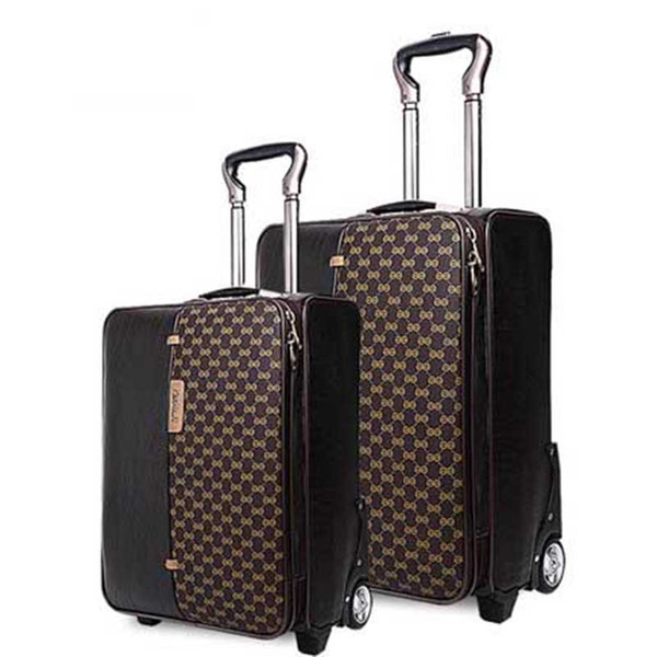 BeaSumore High-grade Retro Rolling Luggage Spinner Trolley 20 inch Carry On Wheel Suitcases password Travel bag Men Business