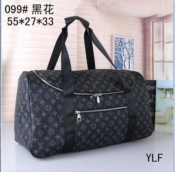 ( 4 color for pick ) Wholesale and retail !!! Classical style PU Leather travel bags Suitcases Luggages #099 Black letter