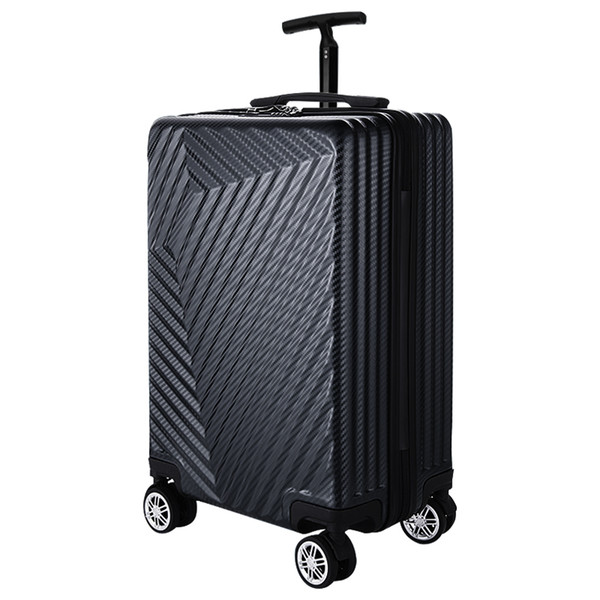 Fashion ABS+PC trolley case,Scratch-resistant luggage,Silent universal wheel password lock box,20-inch boarding Suitcase