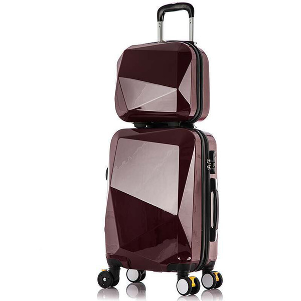 Travel suitcase set Rolling Luggage set Spinner trolley case 20