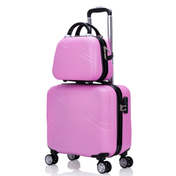 Travel suitcase set Rolling Luggage set Spinner trolley case 18